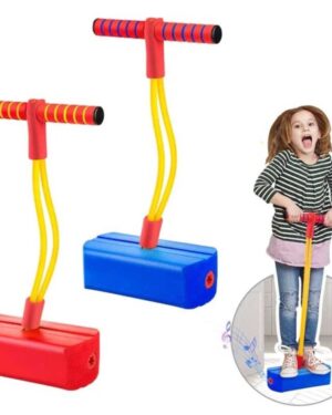 Bâton sauteur pour enfants en mousse Pogo Jumper avec poignée et base antidérapante