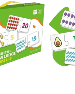 Puzzle éducatif 60 pièces pour apprendre les chiffres de 0 à 20 en jouant