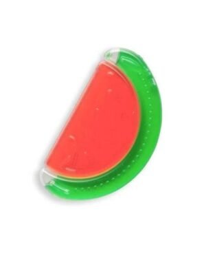 Anneau de dentition pastèque réfrigérant en silicone doux pour bébé – disponible au Maroc