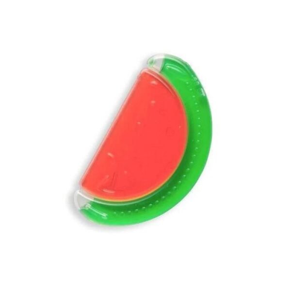 Anneau de dentition pastèque réfrigérant en silicone doux pour bébé – disponible au Maroc