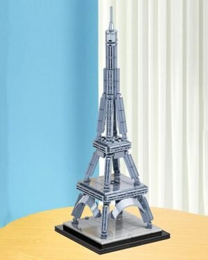 Jeu de construction 3D HMLTD – mini tour de 371 pièces éducatives pour enfants et adultes au Maroc