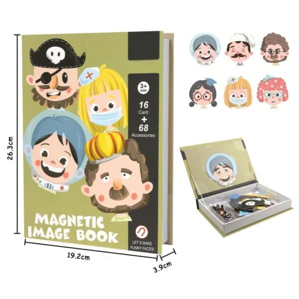 Puzzle magnétique éducatif Aolso de dressing pour enfants