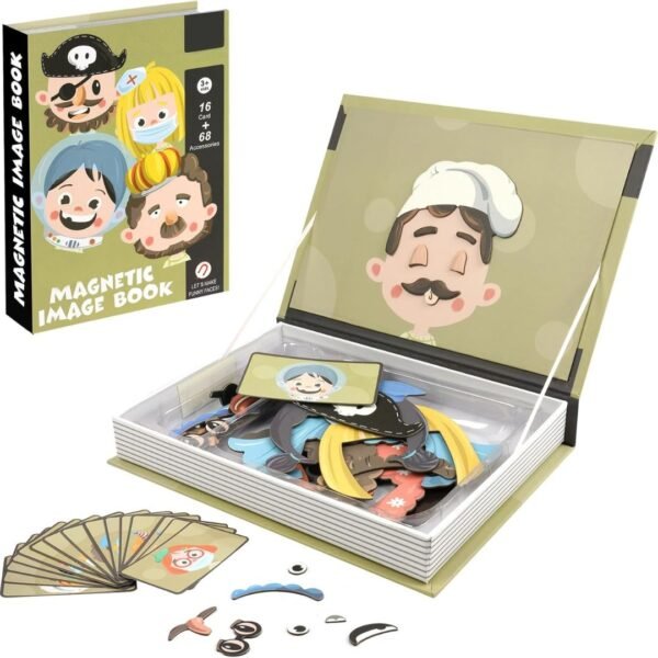 Puzzle magnétique éducatif Aolso de dressing pour enfants