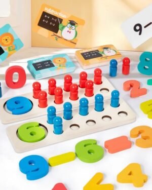 Cartes d’addition et soustraction Montessori