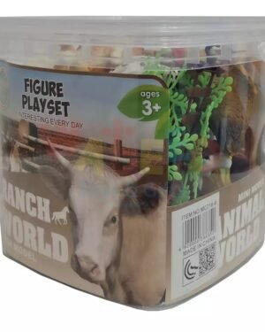 Coffret Ranch World figurines animaux de la ferme pour enfants dès 3 ans